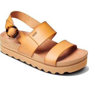 Reef Women's Brown Platform Sandals